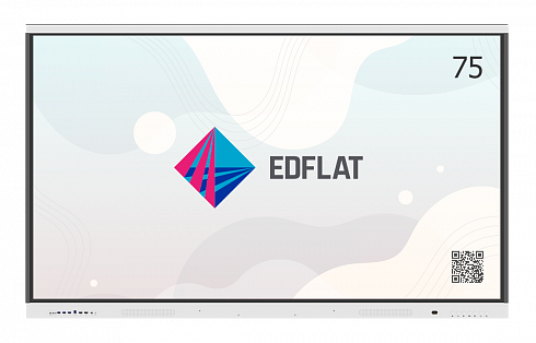 Интерактивная панель EDFLAT LITE 75 (EDF75LT01/H)